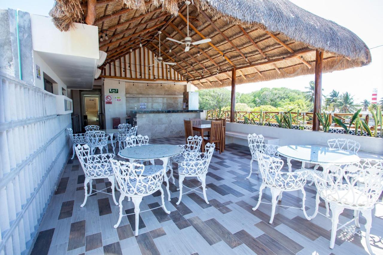 La Casona de Sisal Hotel Exterior foto